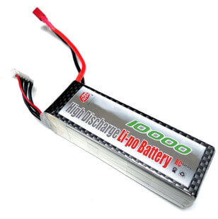 LiPo battery 18.5V 10000mAh 25C